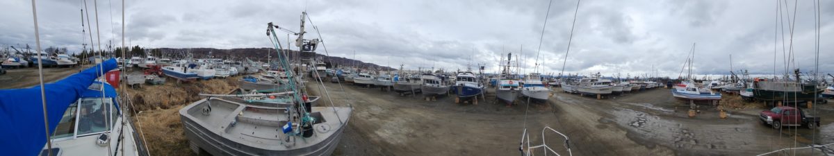 Three weeks in a Homer Boatyard